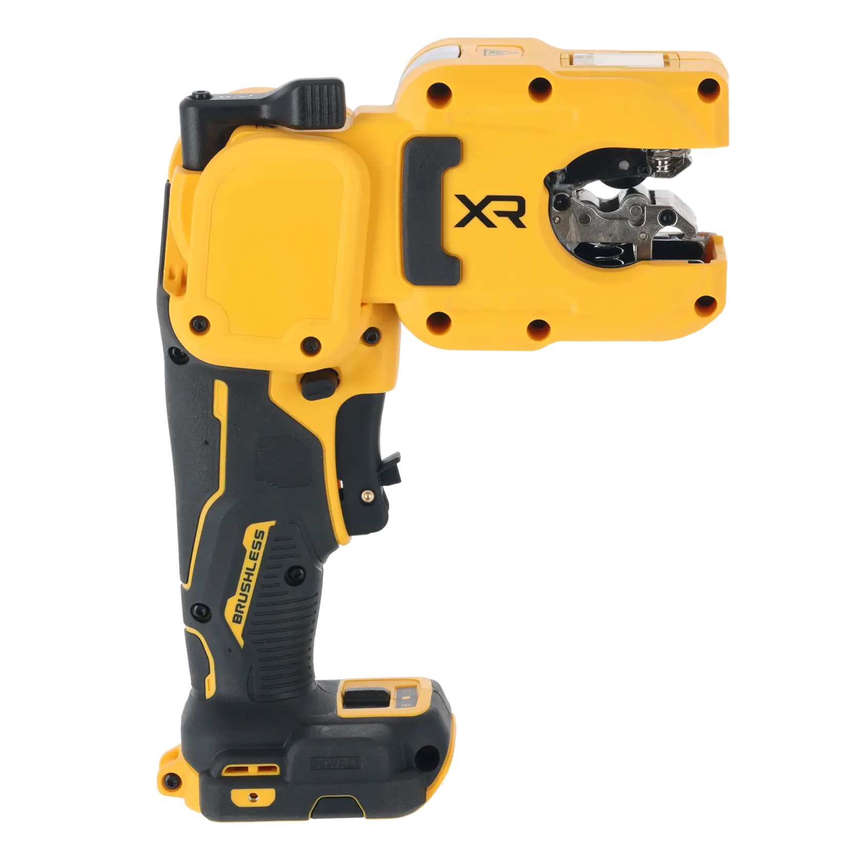 DEWALT DCE154N, DCE154N-XJ yellow cordless tool for Photography, XR series, compact and battery-powered.