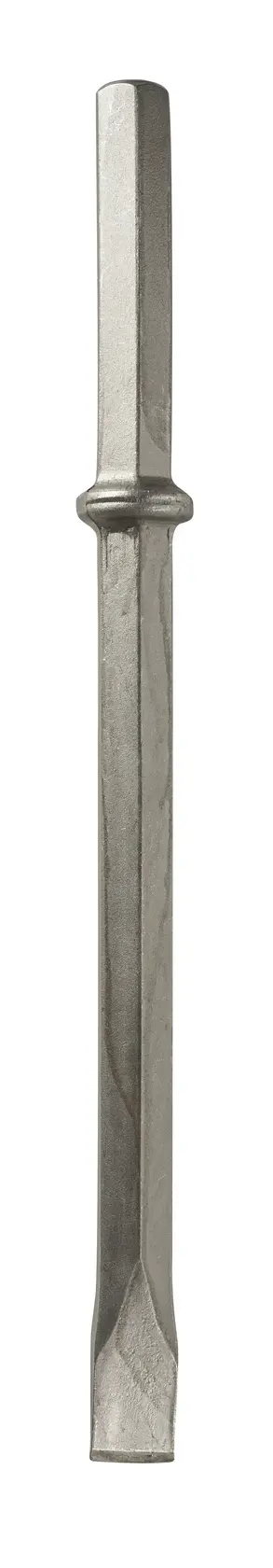 Steel flat chisel for demolition work, shown vertically against a white background.