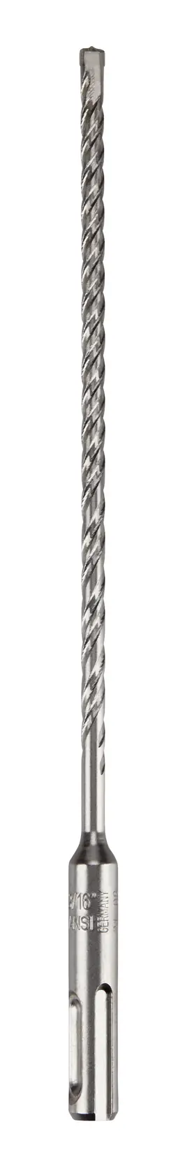 A DEWALT DT8909 metal SDS drill bit with a spiral design, shown upright on a white background.