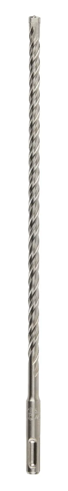 A long, spiral metal drill bit for heavy-duty drilling tasks, shown against a white background.