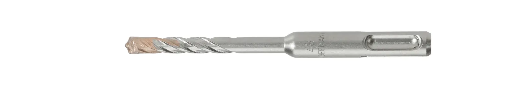 A DEWALT DT9625 metal drill bit with a spiral design and SDS-plus shank, shown on a white background.